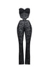 Vixen Lace Bustier Tube Jumpsuit